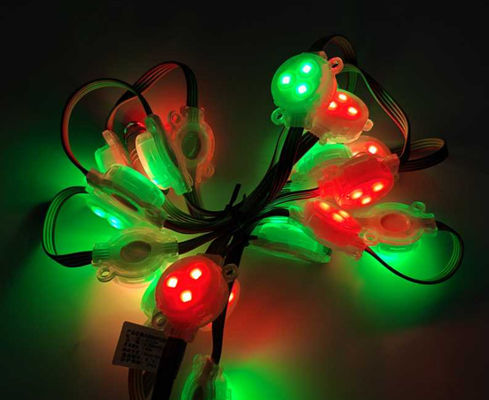 DC 12V 3 pcs SMD 5050 Diffused RGB LED Pixel, Adresable RGB LED Strip 30mm led pixel point light
