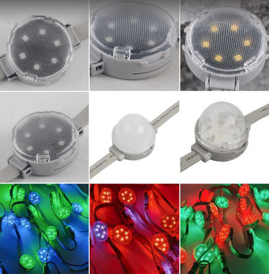 50MM Rgb Dot Pixel Dc24v Outdoor Fasad Bangunan Led Point Dmx Pixel Led Dot Light