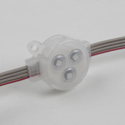 30mmLED Pixel Point Light RGBW DMX512 Programmable IP67 Waterproof 12V LED Dot Light untuk Dekorasi Lanskap Fasad Bangunan