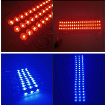 Modul LED untuk Penerangan Dekoratif Luar Ruangan DC 12V 1.5W 3 Lensa Inject Light SMD2835/SMD5730 1200-15000k