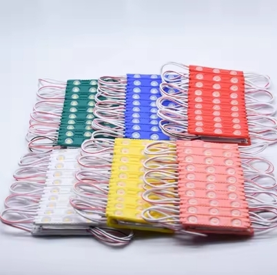 Modul LED Multi-Warna  Injeksi Backlight  Kecerahan Tinggi Tahan Air IP65 Berperingkat 12V SMD 3535 Sempurna untuk Huruf Saluran COB