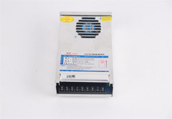 400W Rainproof Aluminium Efisiensi Tinggi DC12V Led Power Supply untuk LED Lighting