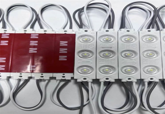 SMD2835 180LM RGB 1.2W DC12V LED Light Module untuk Outdoor Indoor Advertising