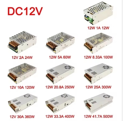 24V 12V Power Supply Waterproof High Quality LED Driver for LED Strip Lights  LED Module CE RoHS Certified