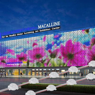 Kecerahan Tinggi 30mm Waterproof RGB Full Color Outdoor IP67 DC12V SMD3535 LED Source Pixel Point Light