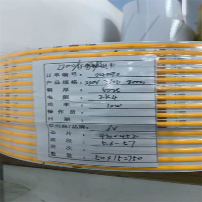 Strip LED COB 8mm 320 LED Suhu Warna yang Dapat Disesuaikan untuk Pencahayaan Perumahan Pencahayaan Komersial