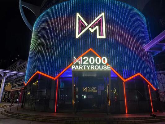 Lampu LED Luar Ruang Permanen Profil Aluminium IP67 Smart Wifi Controller Rumah Eksterior Natal Liburan Rgb Led Pixel Light