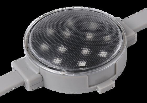50mm IP67 Waterproof RGB LED Point Light dengan Kontrol DMX512 untuk Pencahayaan Fasad Bangunan Luar Ruang