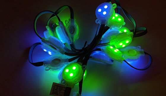 LED Point Light Rumah RGB Led Point Light Full Color 30mm DC12V IP67 Waterproof Led Pixel Lights