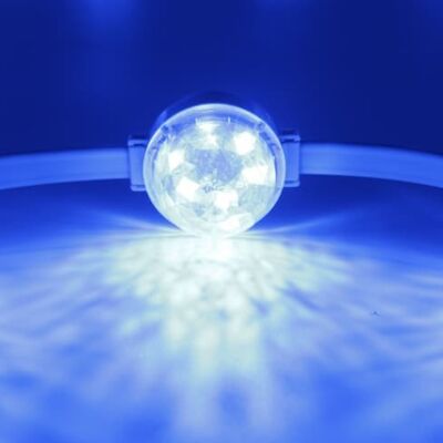 Lampu titik LED RGBW IP67 DC24V, perangkat pencahayaan tahan lama untuk lingkungan dalam dan luar ruangan