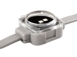 Sumber Cahaya Titik LED RGBW 25mm IP67 SMD3535 0.75W Untuk Dekorasi Bangunan Luar Ruangan