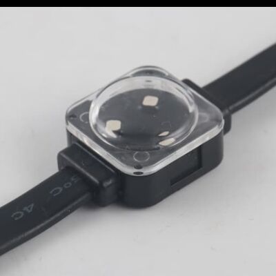 25mm Diameter DC12V IP67 Waterproof RGBW LED Point Light Outdoor PC Material Construction