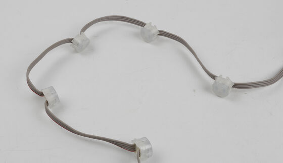 Lampu LED Titik Fleksibel 19.83mm 5V SMD5050 IP67 0.4W Tahan Air Sudut Pancar 120 Bahan PC Pencahayaan