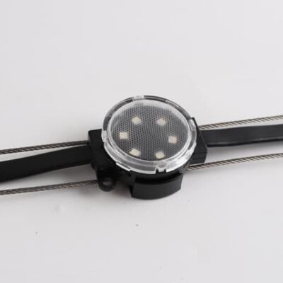 40mm DC24V RGB LED Point Light cocok untuk integrasi dengan manajemen pencahayaan jarak jauh