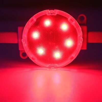 Fleksibel Bahan PC LED Point Light 50mm Diameter IP67 Waterproof 24V SMD3535 Cocok untuk pencahayaan dalam dan luar ruangan