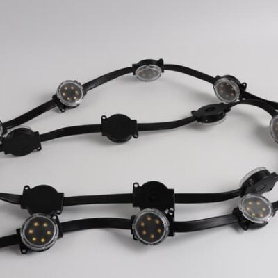 Flexible PC Material LED Point Light 50mm Diameter IP67 Waterproof 24V SMD3535 Suitable for Indoor and Outdoor Lighting