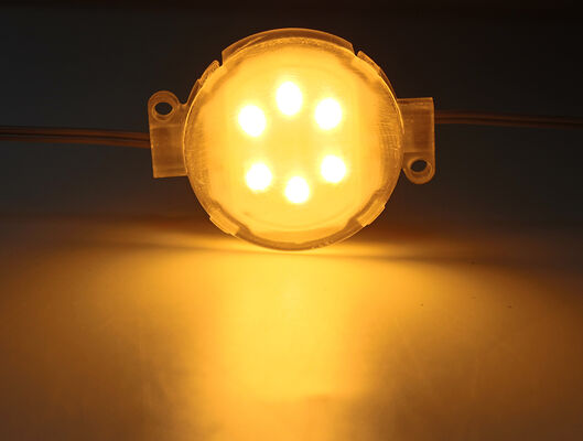 Sistem Lampu Titik LED dengan Nilai IP67 50Mm Pc Dekorasi Jalan Tahan Cuaca untuk Tampilan Seni Malam Natal Tahun Baru dan Malam