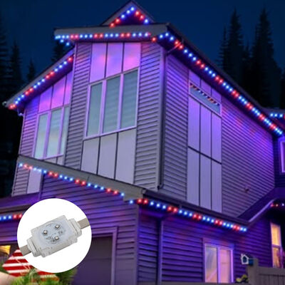 Bahan PC RGBW 40mm 48V Lampu Titik LED SMD3535 IP67 Pencahayaan Fleksibel Tahan Air