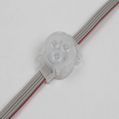 Outdoor 30mm RGB Full Color LED Point Light IP67 Waterproof untuk lapangan olahraga dan pencahayaan eksterior