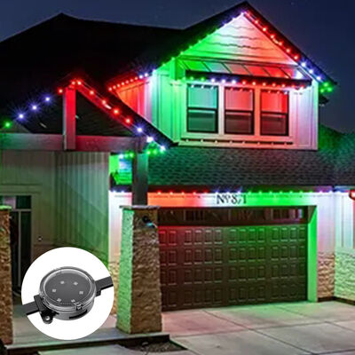 40mm Smart Adresable LED Pixel Light IP67 Waterproof High Brightness Outdoor Facade Media Wall Lamp