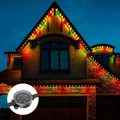 48V RGB Bahan PC 40Mm Lampu Titik LED SMD3535 IP67 Pencahayaan Fleksibel Tahan Air untuk Solusi Pencahayaan yang Dapat Disesuaikan