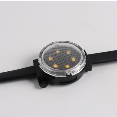 DC48V RGBW IP67 Waterproof LED Pixel Point Light untuk pencahayaan jalur lanskap permanen di luar ruangan