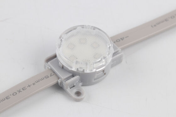 IP67 Waterproof 0.75W RGBW LED Pixel Light dengan Remote DMX512 Control untuk Fasad Bangunan