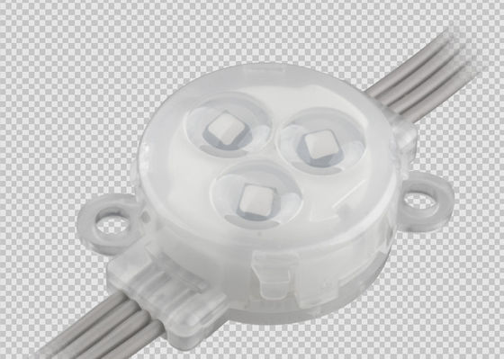 Programmable Pixel Led Point Light IP67 12V RGB PC Shell Glue Material 0.8W