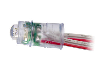 Miracle Bean Hangat Putih Tahan Air Led Pixel Light DC5V 12mm F8 IP67 Bahan Lem PVC Shell