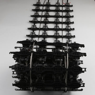 P50 P100 LED Screen Outdoor SMD3535 25mm Pixel 0.75w Led Mesh Curtain