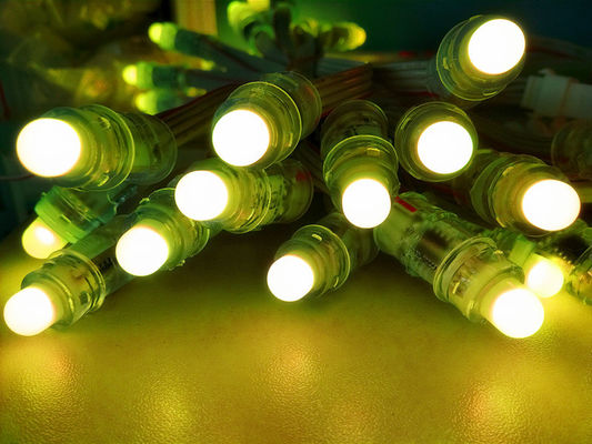 120 ° Beam IP67 5V 0.13W String Lampu Led Beralamat