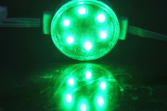PC Shell Full Color 1.5W DC 24V 50mm IP65 Lampu Led Pixel