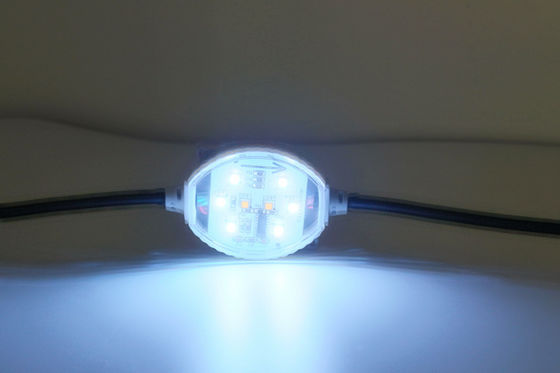 120 ° Sudut 1.5W 24V 60mm IP65 RGBW LED Pixel
