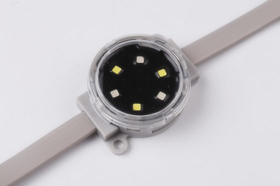 Tahan air IP67 Piksel LED Penuh Warna 40mm 12V 1W RGB
