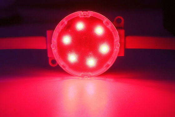 160 ° Beam Angle 1.5W 24V IP67 50MM RGB LED Pixel