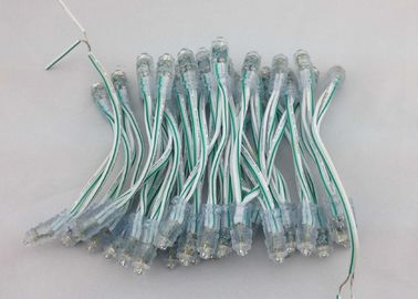Warna Single 5MM Straw Hat Brightness LED Pixel Light, LED Point Light