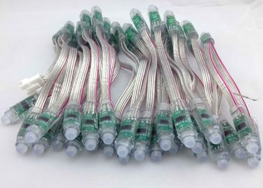 Kecerahan IP67 Outdoor DC5V 12MM RGB LED Pixel Light Untuk Surat Saluran