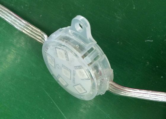 Waterproof IP67 6pcs 5050 SMD RGB LED Pixel Stirp Light For Shopping Mall Decorarion