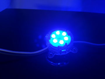 DC 24V RGB Full - Color LED Pixel Light Untuk LED Signboard, Pixel LED 12mm