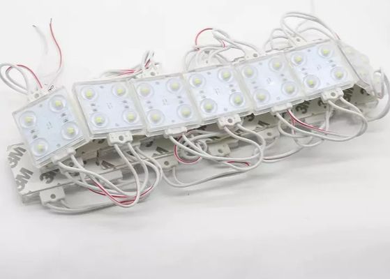Modul Led Persegi 12V Untuk Kotak Iklan 4 led 1w Modul Lampu Latar Led Putih Luar Ruangan
