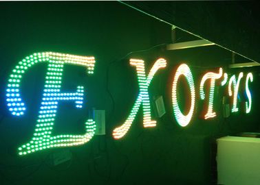 Metal Shell Programmable Animation Advertising LED Signs, LED Display Sign