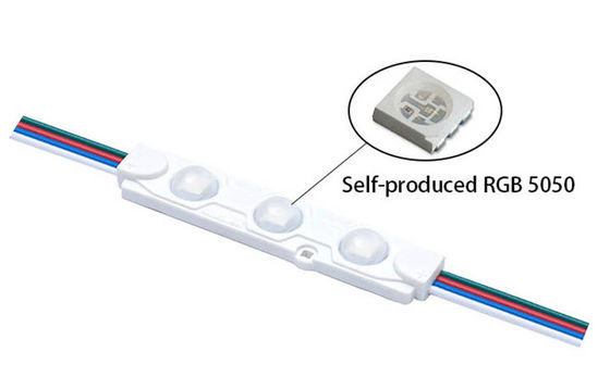 Lampu Modul Led DC12V 0.72W RGB tahan air SMD5050