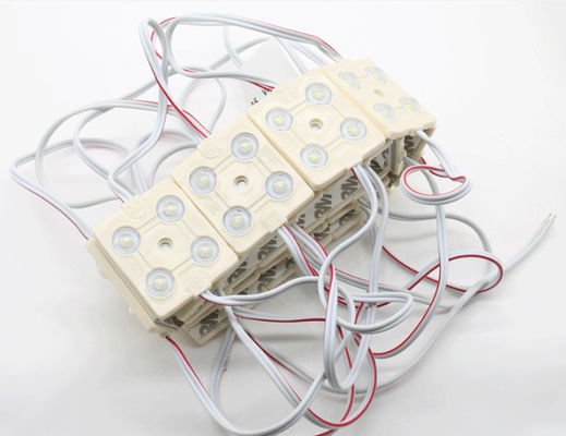 SMD 5730 Lensa Ultrasonik LED Modul Kecerahan Tinggi Waterproof Surat Saluran Iklan