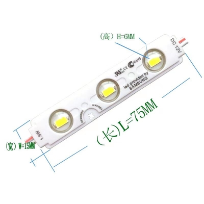 Daya tinggi 12v 3 Leds Modulo 1.5w Waterproof 2835 Outdoor High Bright Injection Channel Letter Backlight Mini Lights Led Modul